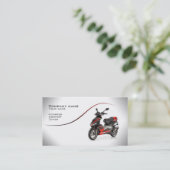 Stilvolle AutomobilVisitenkarte Visitenkarte (Stehend Vorderseite)