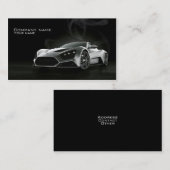 Stilvolle AutomobilVisitenkarte Visitenkarte (Vorne/Hinten)