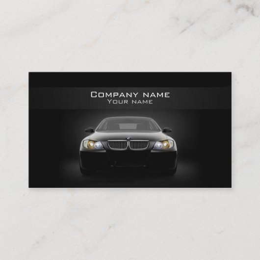 Stilvolle AutomobilVisitenkarte Visitenkarte (Vorderseite)