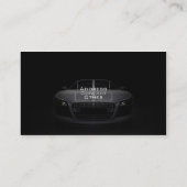 Stilvolle AutomobilVisitenkarte Visitenkarte (Rückseite)