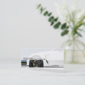 Stilvolle AutomobilVisitenkarte Visitenkarte (Stehend Vorderseite)