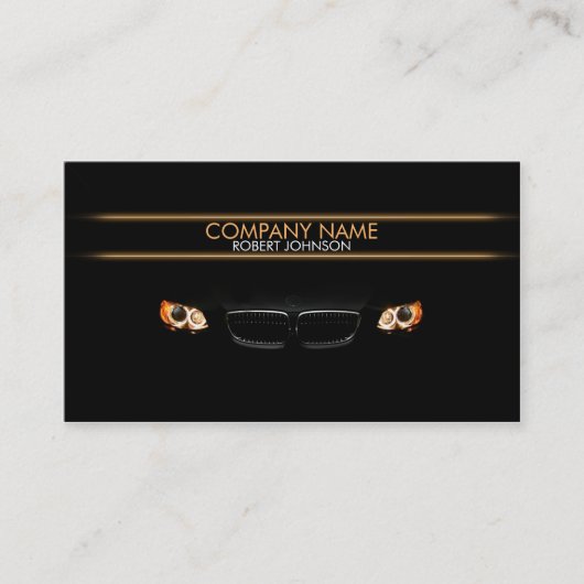 Stilvolle AutomobilVisitenkarte Visitenkarte (Vorderseite)