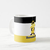 Stilvolle Banane Kaffeetasse (Vorderseite Links)