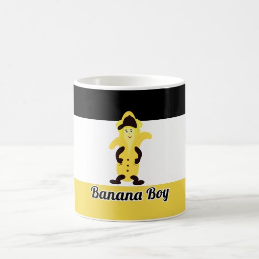 Stilvolle Banane Kaffeetasse (Mittel)