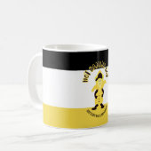 Stilvolle Banane Kaffeetasse (Vorderseite Links)