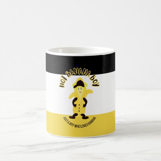 Stilvolle Banane Kaffeetasse (Mittel)