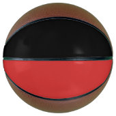 Stilvolle Bank und Red Custom Sports Basketball (Vorderseite)