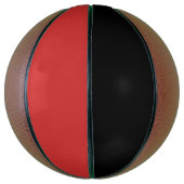 Stilvolle Bank und Red Custom Sports Basketball (Vertikal)