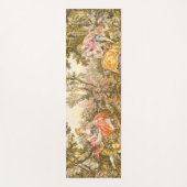 Stilvolle Barockpaare Floral Yoga Mat Yogamatte (Vorderseite)