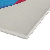 Stilvolle Beach Ball Cutting Board Schneidebrett (Ecke)