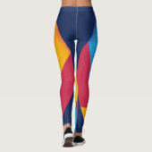 Stilvolle Beach Ball Leggings (Rückseite)
