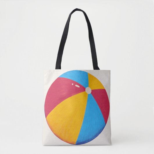 Stilvolle Beach Ball Tote Bag Tasche (Vorderseite)