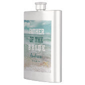 Stilvolle Beach Starfish VATER DER BRIDE Flachmann (Links)