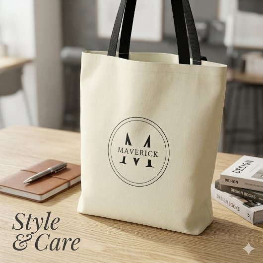 Stilvolle benutzerdefinierte Initialen-Name Tote B Tasche