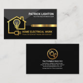 Stilvolle Berufliche Zuhause Visitenkarte (Vorne/Hinten)