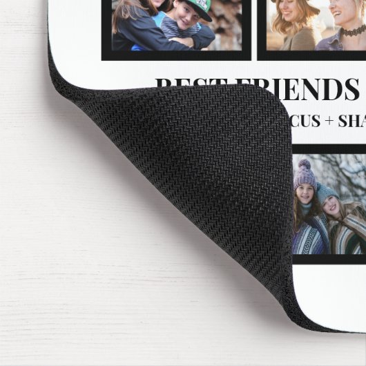 Stilvolle BESTE FREUNDIN Best Friends Forever 9 Fo Mousepad (Ecke)