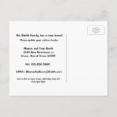 Stilvolle bewegte Boxen Bewegende Ankündigung Post (Rückseite)