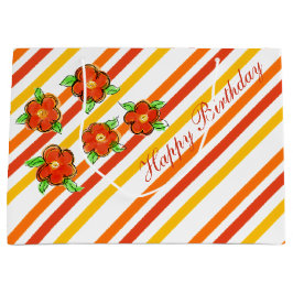 Stilvolle Birthday Bag Große Geschenktüte
