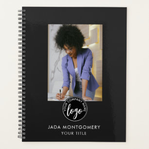 Stilvolle Black ID Card Modernes Minimalistisches Planer