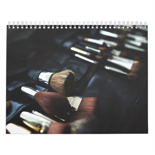 Stilvolle Black Makeup Artist Kalender (Titelbild)