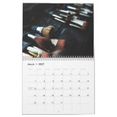 Stilvolle Black Makeup Artist Kalender (Mär 2027)