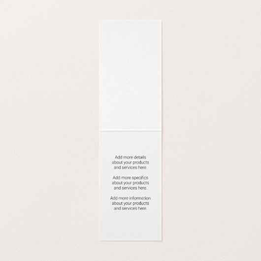 Stilvolle Black Subtle Wavy | Holzsalonschere Visitenkarten (Innenseite Aufgefaltet)