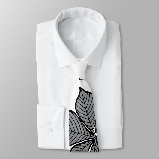 Stilvolle Blätter 2 Krawatte (Gebunden)