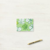 Stilvolle Blätter 6 Post-it Klebezettel (Auf Schreibtisch)