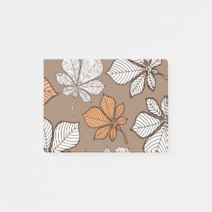 Stilvolle Blätter 7 Post-it Klebezettel