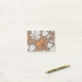 Stilvolle Blätter 7 Post-it Klebezettel (Auf Schreibtisch)