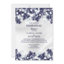 Stilvolle blaue Blume helles Muster Probe Dinner