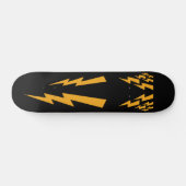 Stilvolle Blitze Skateboard (Horizontal)