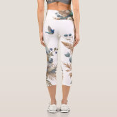 Stilvolle Bluebird Leggings Artistic Nature (Rückseite)