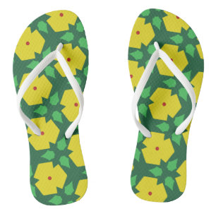 Stilvolle Blume Flip Flops Badesandalen