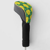 Stilvolle Blume Golf Headcover (angewinkelt)