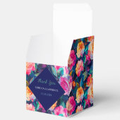 Stilvolle Blume Hochzeit Geschenkschachtel (Geöffnet)