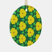 Stilvolle Blume Keramik Ornament (Rechts)