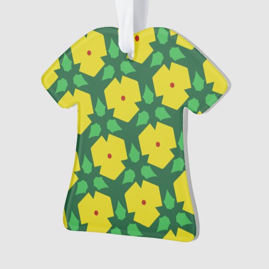 Stilvolle Blume Ornament (Vorderseite)