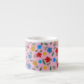 STILVOLLE BLUME PATTER ESPRESSOTASSE (Vorderseite)