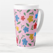 STILVOLLE BLUME PATTER MILCHTASSE (Rechte Ecke)