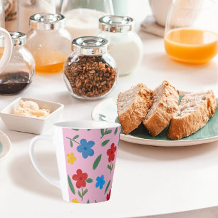 STILVOLLE BLUME PATTER MILCHTASSE