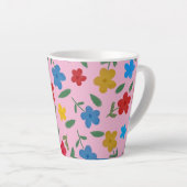 STILVOLLE BLUME PATTER MILCHTASSE (Rechte Ecke)