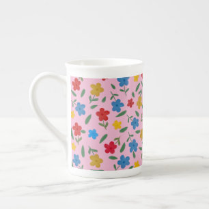 STILVOLLE BLUME PATTER PORZELLANTASSE