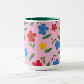 STILVOLLE BLUME PATTER TASSE (Zentrum)