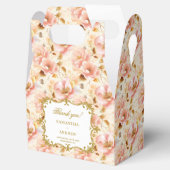 Stilvolle Blush Gold Boho Gastgeschenk Hochzeit Bo Geschenkschachtel (Geöffnet)