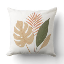 Stilvolle Bohemische Pflanze Druckkissen für die W