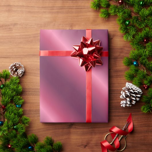 Stilvolle Bordeaux Weihnachtsfeiertag Grosser Gebu Geschenkpapier (Feiertagsgeschenk)