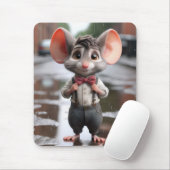 Stilvolle Boy Mouse In a Alley Mousepad (Mit Mouse)