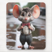 Stilvolle Boy Mouse In a Alley Mousepad (Vorne)