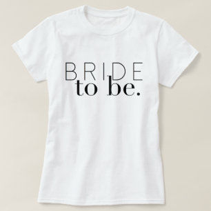 Stilvolle Braut Hochzeitsgesellschaft Braut T-Shirt